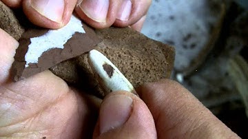 394 - More Knapping Tile with Antler 4/4 Thinning