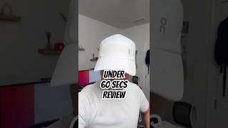 On Lightweight Cap review in under 60s. #running #fitness #onrunning #athleisure #athlete #review