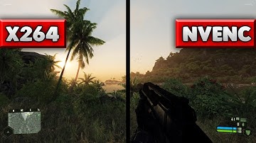 X264 vs. NVENC - OBS Quality Comparison (Live Streaming)
