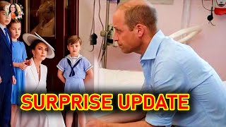 Tearful William Reveals Unexpected Update About Three Children Amid Royals Battle Against Cancer