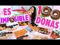 ME COMO 100 DONAS!! 🍩 RETO MUKBANG - 50.000 CALORIAS 😱 | Mariale