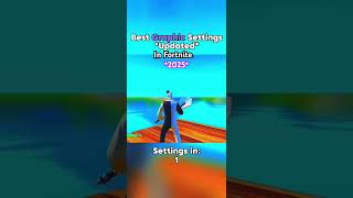 Use these graphic settings to improve in Fortnite 2025!!! #fortnite #fortniteclips #viral