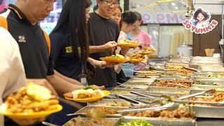 Kl 1st Mix Rice Buffet Why Locals Line Up For This Chinese Mix Rice Malaysia Street Food