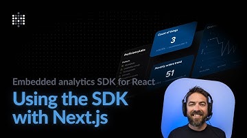 Using the Embedded Analytics SDK with Next.js