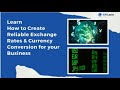 Realtime currency conversion, What is the procedure?