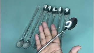 Review About Hiware Long Handle Iced Tea Spoon