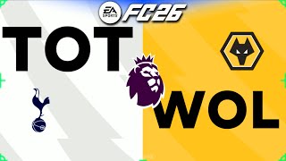 FC 26 - Tottenham Hotspur vs. Wolverhampton Wanderers | Premier League