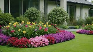 Here are some additional tips for creating a beautiful flower bed. Садовий декор