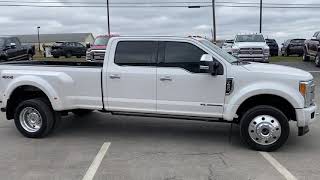 2018 Ford F-450 Platinum Dually Powerstroke Diesel 4X4