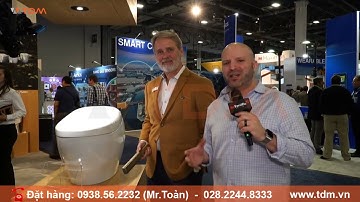 TDM.VN | Review bồn cầu thông minh Neorest TOTO CS901VT#NW1 T53P100VR Neorest NX1 tại triển lãm