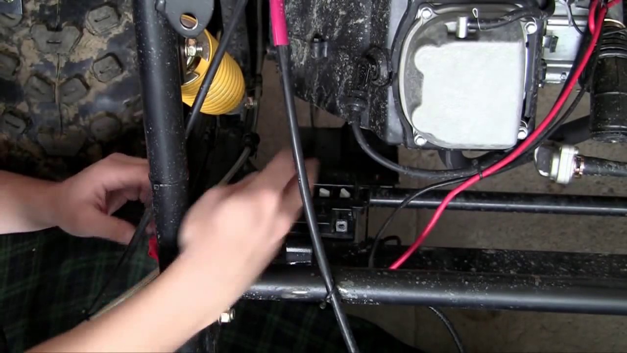 28 How to Build a Go Kart 28 Preparing and Installing the Battery YouTube