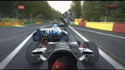 GRID Autosport Epic Crash :D