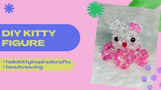 DIY HELLO KITTY INSPIRED FIGURES/FIGURINES/ HELLO KITTY BEADWEAVING