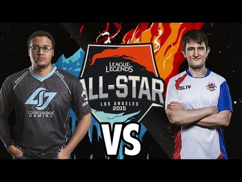 fright night Team Ice (Dimajke) vs Team Fire (Aphromoo) - All-Star 2015 - Day 2 - Match 1v1 - FR