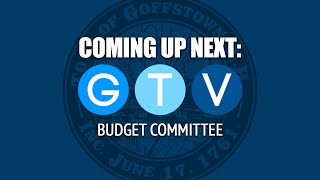 Budget Committee - November 18, 2021