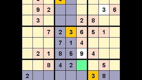 How to Solve Washington Times Sudoku Difficult August 19, 2022