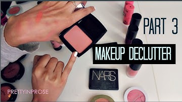 Makeup Collection Declutter Part 3- BLUSHES!