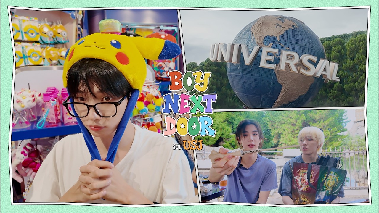 유니버셜 스튜디오 재팬에서 제일 신난 사람 누구야~ㅣBOYNEXTDOOR in USJ🎡