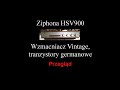 Ziphona HSV 900 RFT Wzmacniacz Vintage. Przegląd.