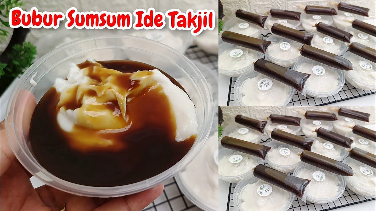 PAKAI METODE INI UNTUK MEMBUAT BUBUR SUMSUM SUPER LEMBUT GURIH ENAK BANGET UNTUK IDE TAKJIL
