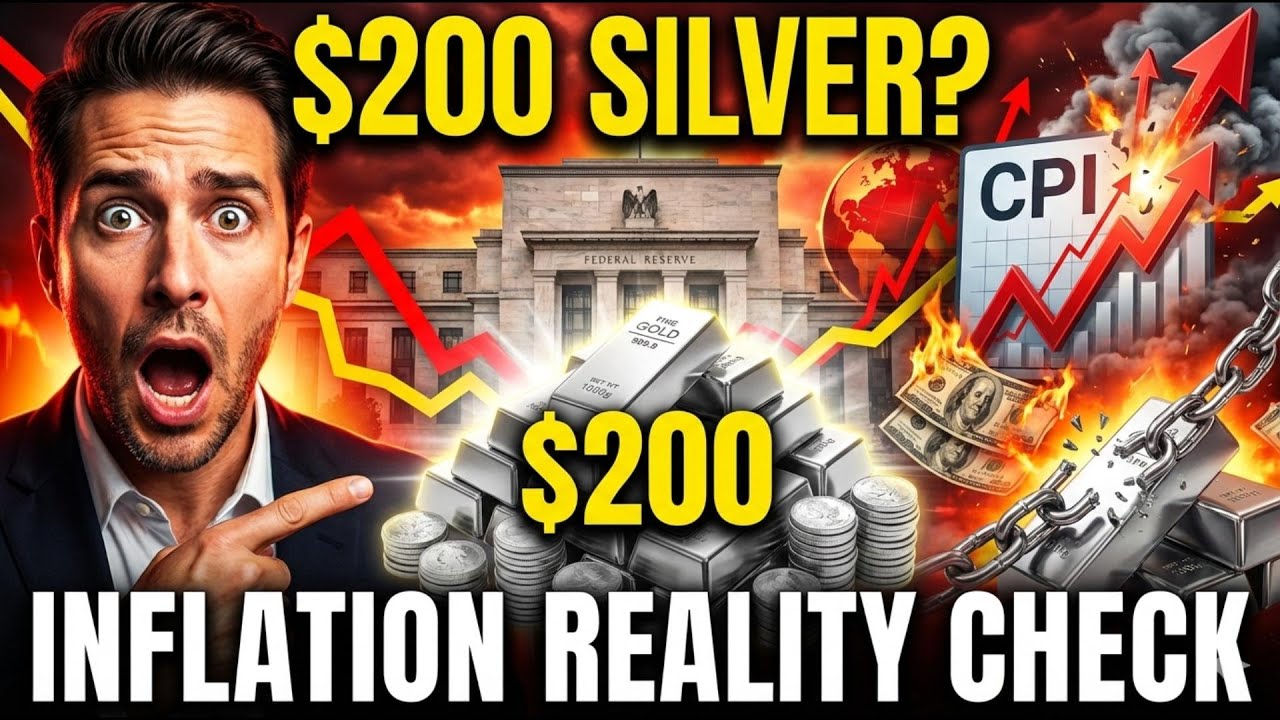 Why Silver Could Hit $200 — Inflation Adjusted Reality Check & Latest Forecast