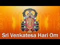 Sri Venkatesa Hari Om Sri Tirumalesha | Lord Venkatesha Song | Unni Menon | Bhakthi Songs