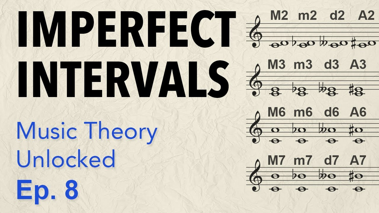 Imperfect Intervals (Intervals Pt. 2) | Music Theory Unlocked Ep. 8 - YouTube