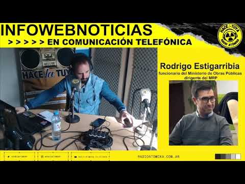 Rodrigo Estigarribia 26/04/23 - Entrevista de Adrián Cordara en Infowebnoticias RADIO