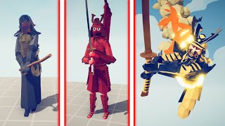 Evolution Of Samurai Totally Accurate Battle Simulator Tabs