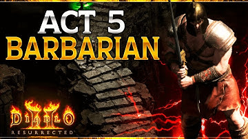 The ACT 5 Barb Merc Performs better than I expected ... Patch 2.4 PTR - Diablo 2 Resurrected