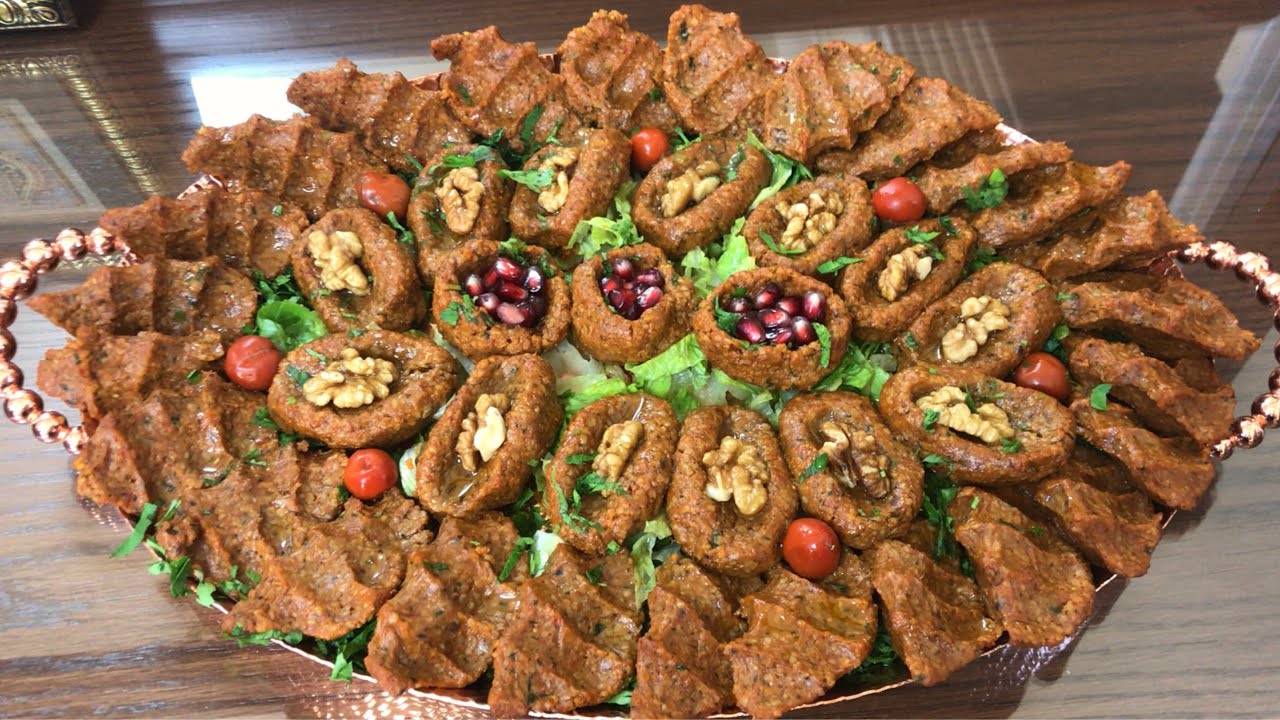 كبة نية بدون لحمة او بطاطا وماكينة فرم صحية جدا والطعمة اسطورة سوبر يمي