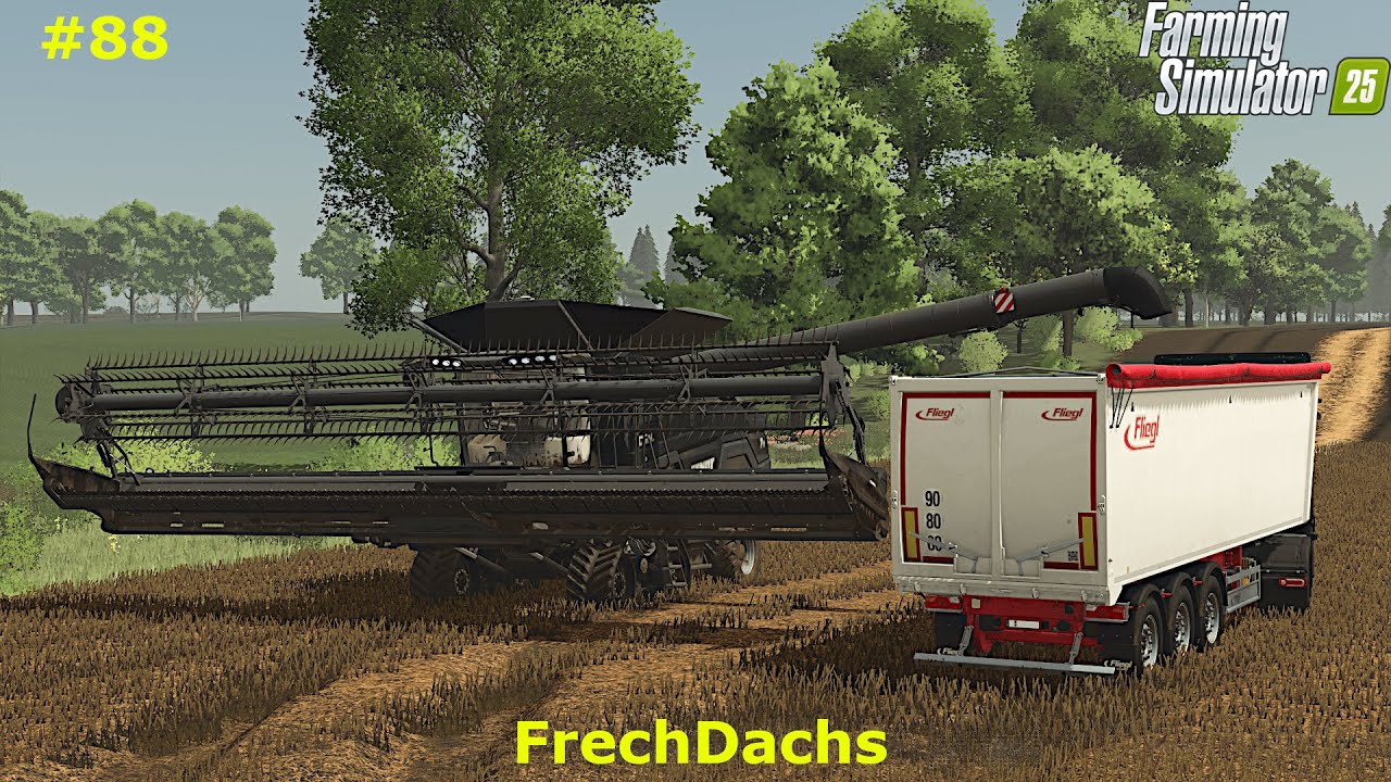 Buying A New Spreader, Harvesting Canola || Farming Simulator 25 || FrechDachs - Ep. 88 