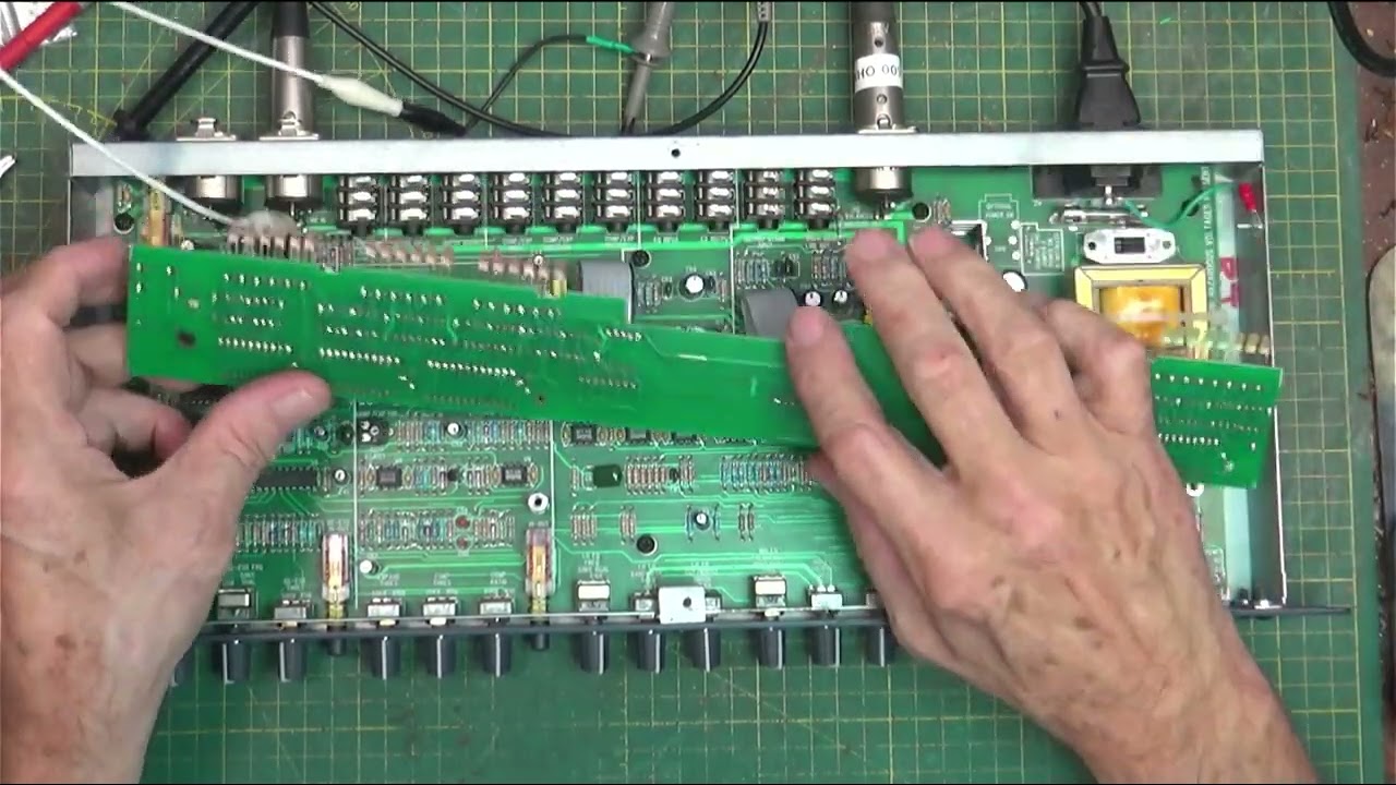 Fixing an early Symetrix 528E with some user induced