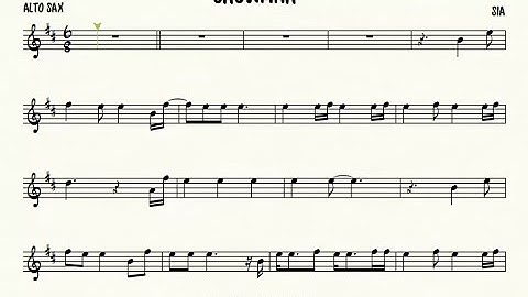 Snowman Sia Alto Sax