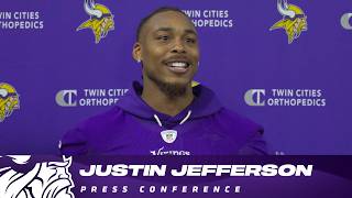 Justin Jefferson on Working with J.J. McCarthy & Kyler Murray, Training Camp, Complexity of Offense