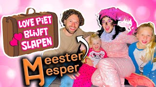 LOVE PIET BLIJFT SLAPEN BIJ... MEESTER JESPER!