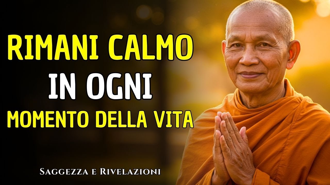 CALMATI! 7 Principi Buddisti Per Restare Calmo In Ogni Situazione Della Vita | Segreti del Buddismo
