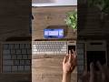 COMPACT, FULL-SIZED and has a TRACKPAD! This Nillkin CUBE Keyboard is awesome!