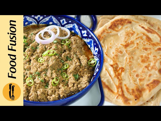 Lagan Qeema with Paratha - Eid Breakfast Special Recipe by Food Fusion class=