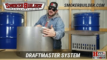 UDS DRAFTMASTER SYSTEM TO CONTROL TEMP SWINGS BY SMOKERBUILDER MFG.