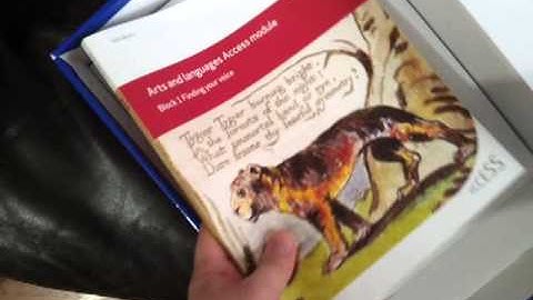 Open University Unboxing