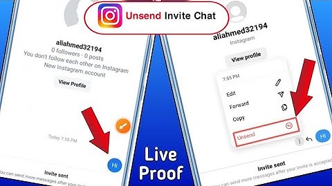 How To Unsend Invite Message On Instagram||Invite Sent Instagram Message Kaise Unsend Kare