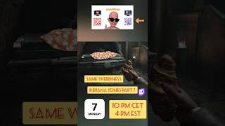 Indiana Jones part 7 on Twitch, Monday April 7th, 10 PM CET, 4 PM EST #gamelifetips #indianajones