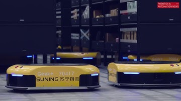 Suning, China (Geek+ E-Commerce Case Reference)