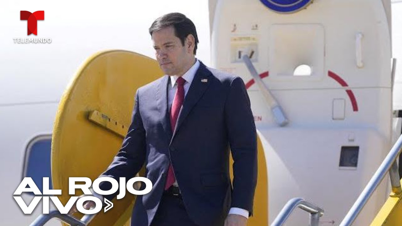 Marco Rubio y el presidente de Guatemala hablan con la prensa tras encuentro bilateral