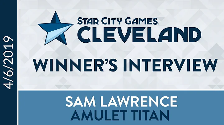 SCGCLE: Winner's Interview with Sam Lawrence