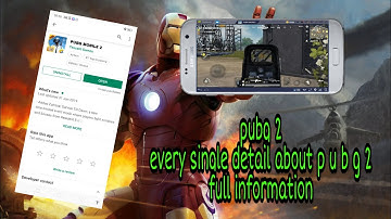 Pubg Mobile part 2|| by tencent games|pubg 2 full information|in2019