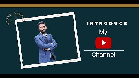 Introduce About Najir Ahamed & WebBant