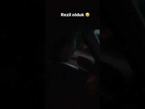 Gece araba snap yan koltuk