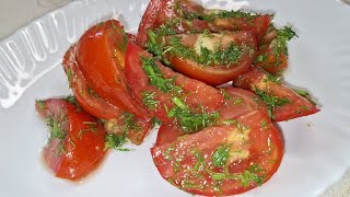 Мариновані помідори за 1годину.Смакота неймовірна😋